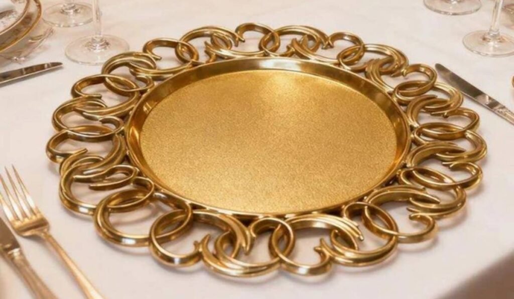 Gold Charger Plates