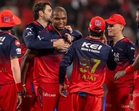 royal challengers bengaluru vs chennai super kings match scorecard